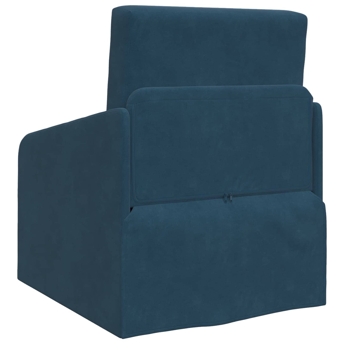 Schlafsofa Blau 65 x 80 x 83 cm Samt
