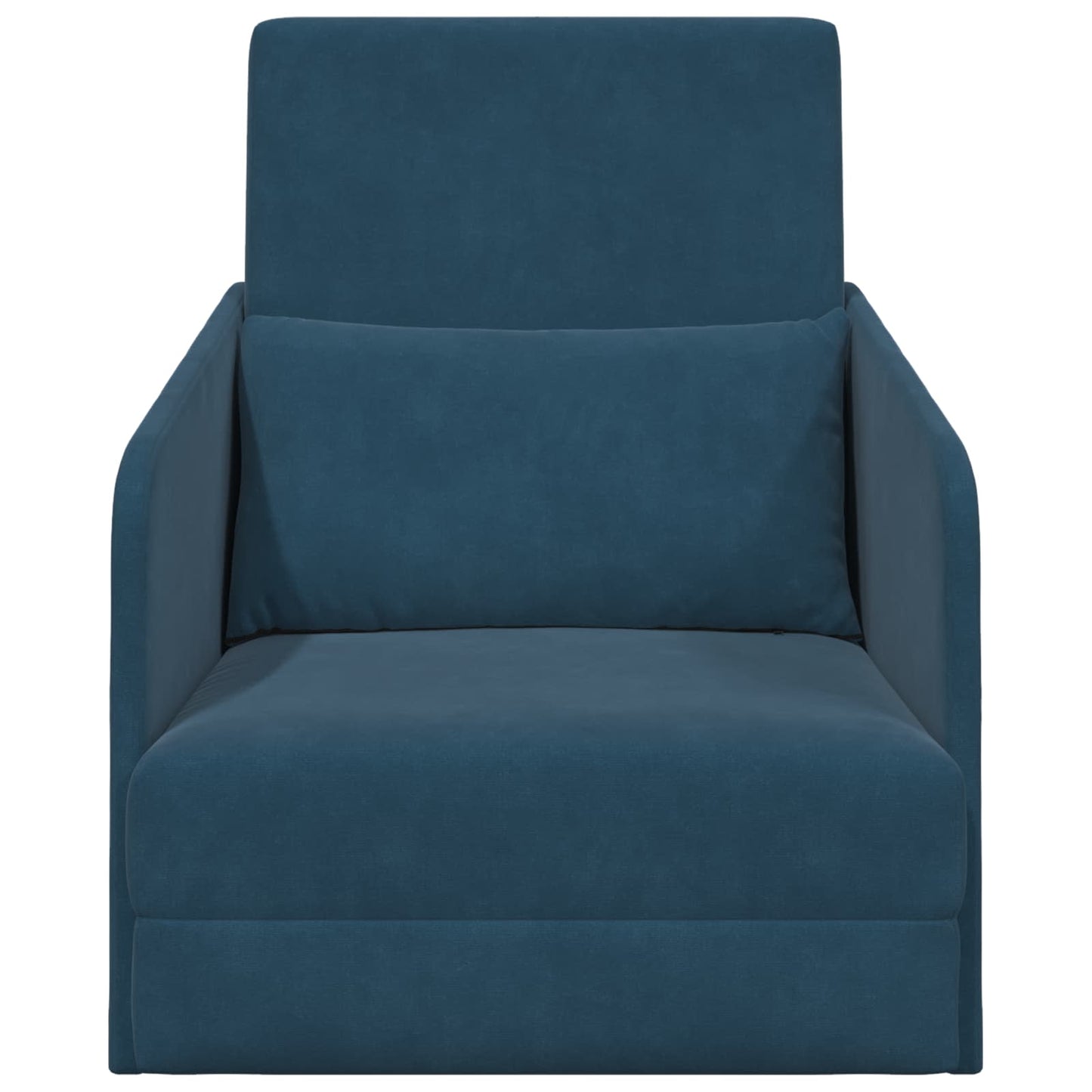 Schlafsofa Blau 65 x 80 x 83 cm Samt