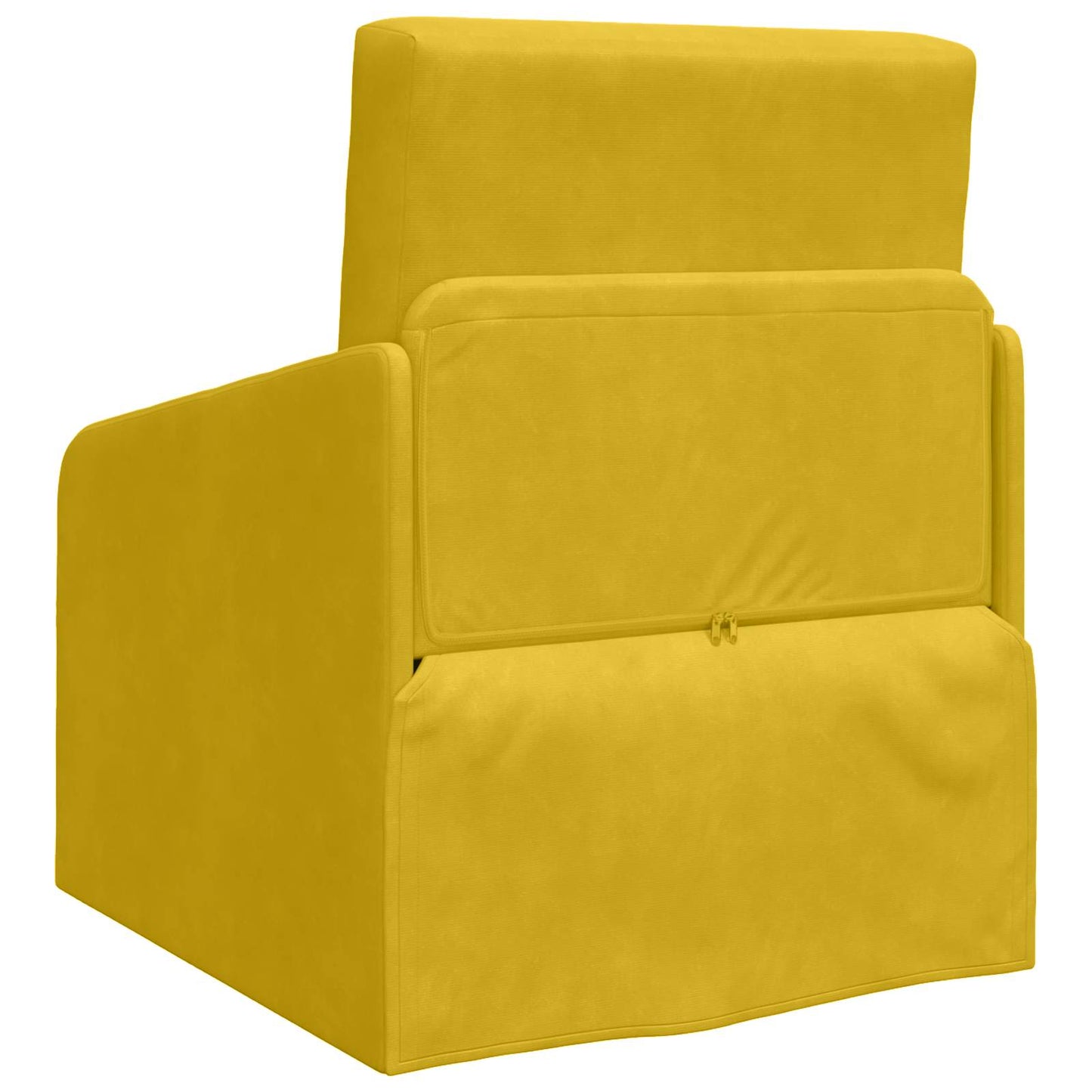 vidaXL Schlafsofa Gelb 65 x 80 x 83 cm Samt