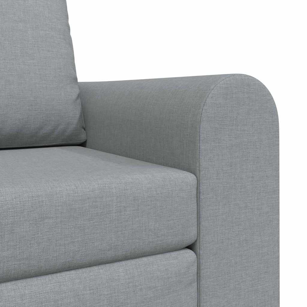 vidaXL Schlafsofa Hellgrau 98 x 71 x 83 cm Stoff