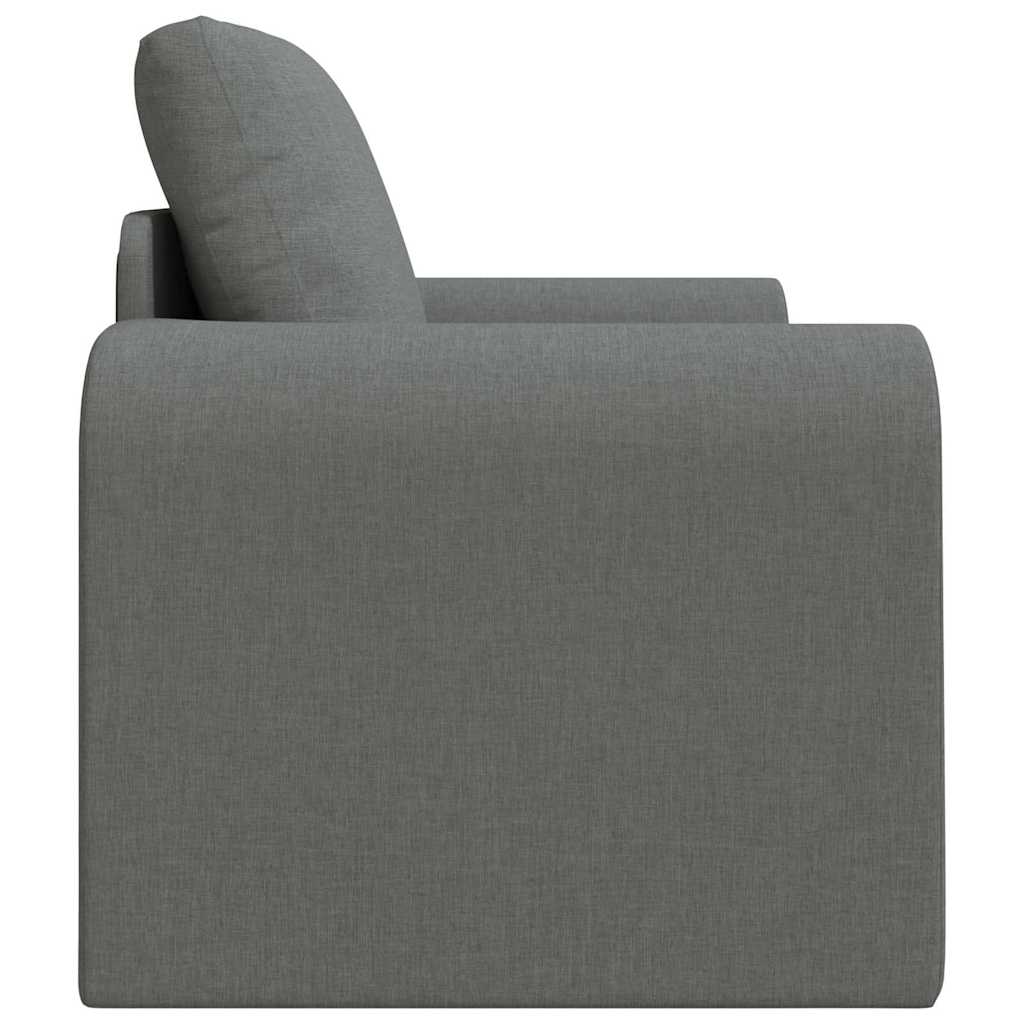 vidaXL Schlafsofa Dunkelgrau 98 x 71 x 83 cm Stoff