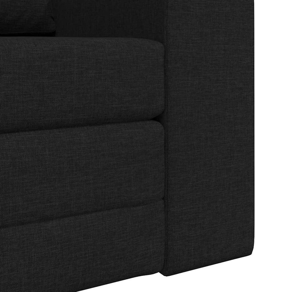 Schlafsofa Schwarz 98 x 71 x 83 cm Stoff