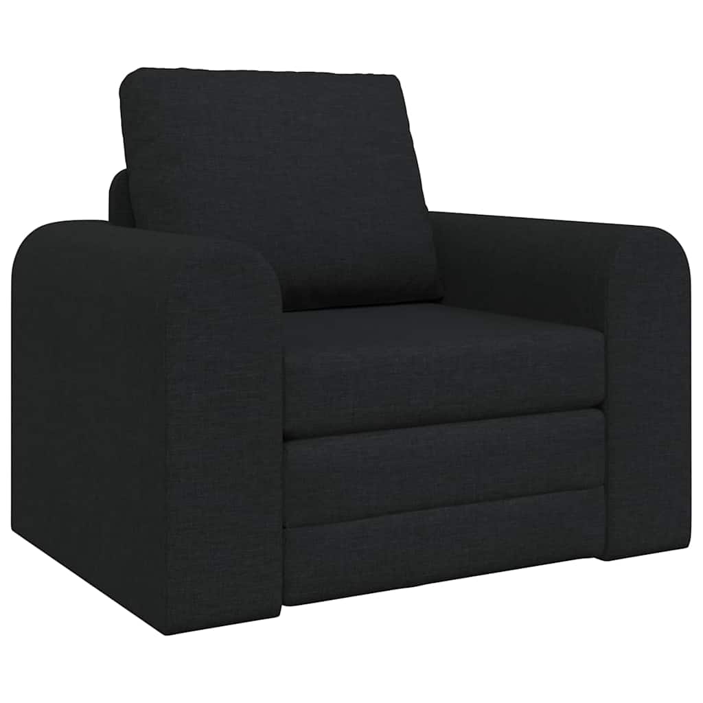Schlafsofa Schwarz 98 x 71 x 83 cm Stoff