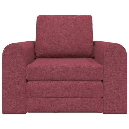 vidaXL Schlafsofa Weinrot 98 x 71 x 83 cm Stoff
