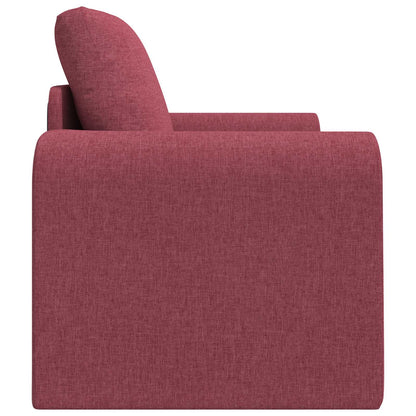 vidaXL Schlafsofa Weinrot 98 x 71 x 83 cm Stoff