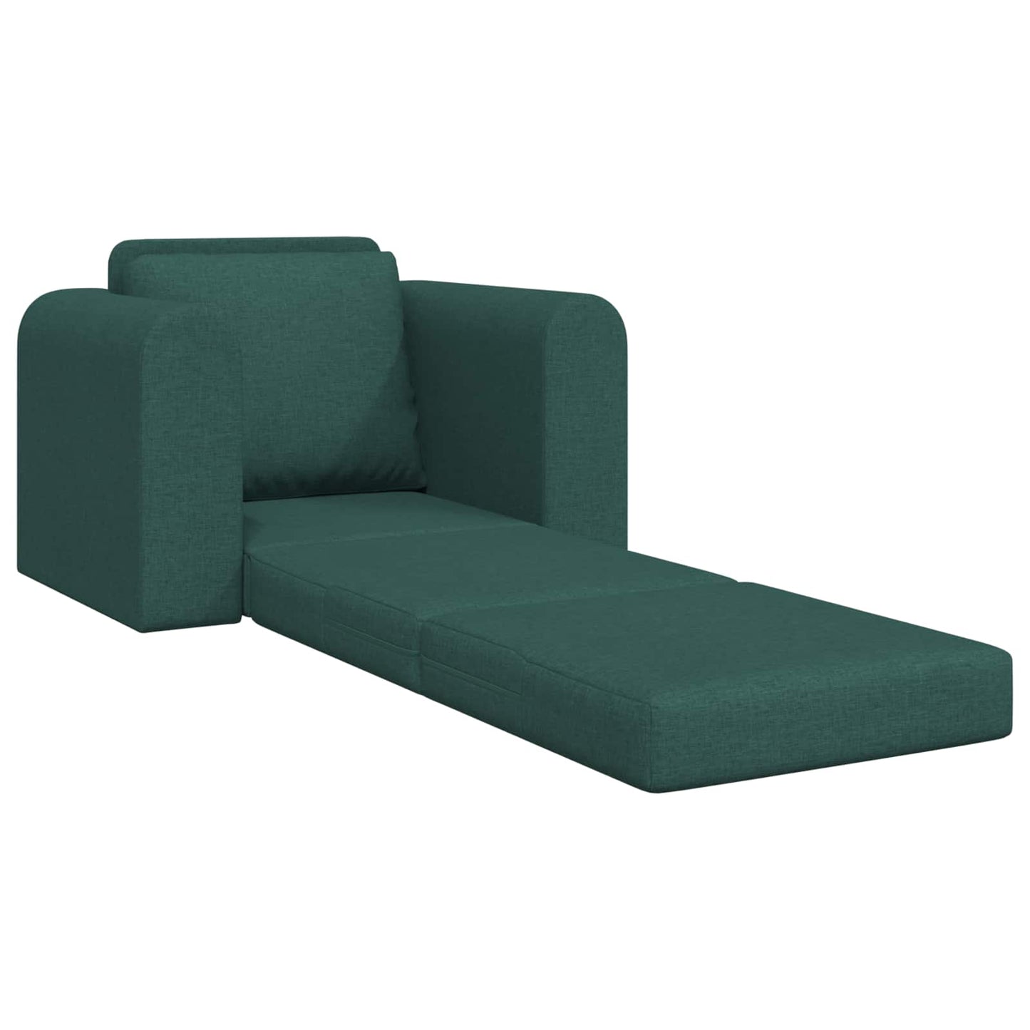 Schlafsofa Dunkelgrün 98 x 71 x 83 cm Stoff