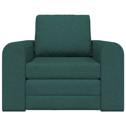 Schlafsofa Dunkelgrün 98 x 71 x 83 cm Stoff