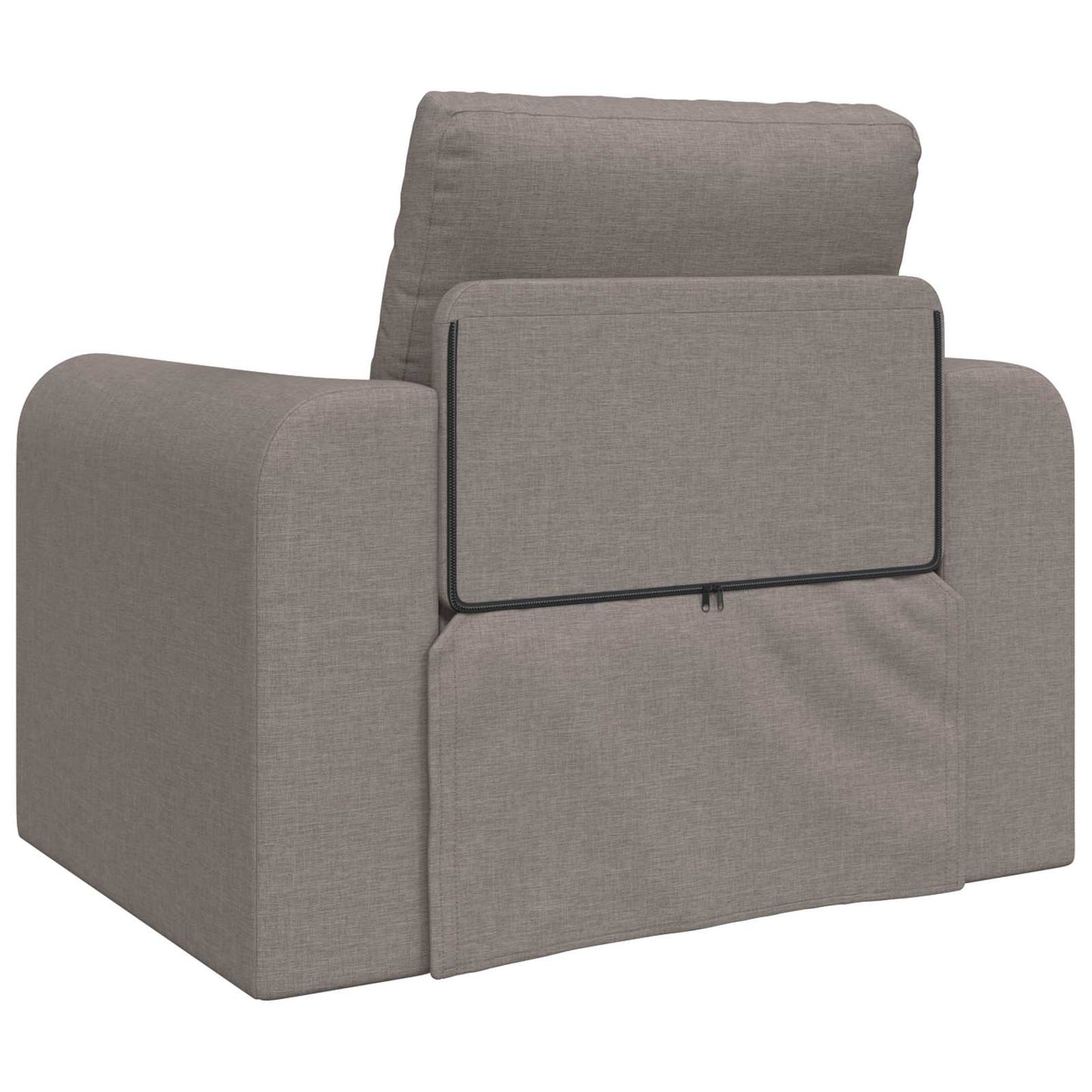Schlafsofa Taupe 98 x 71 x 83 cm Stoff