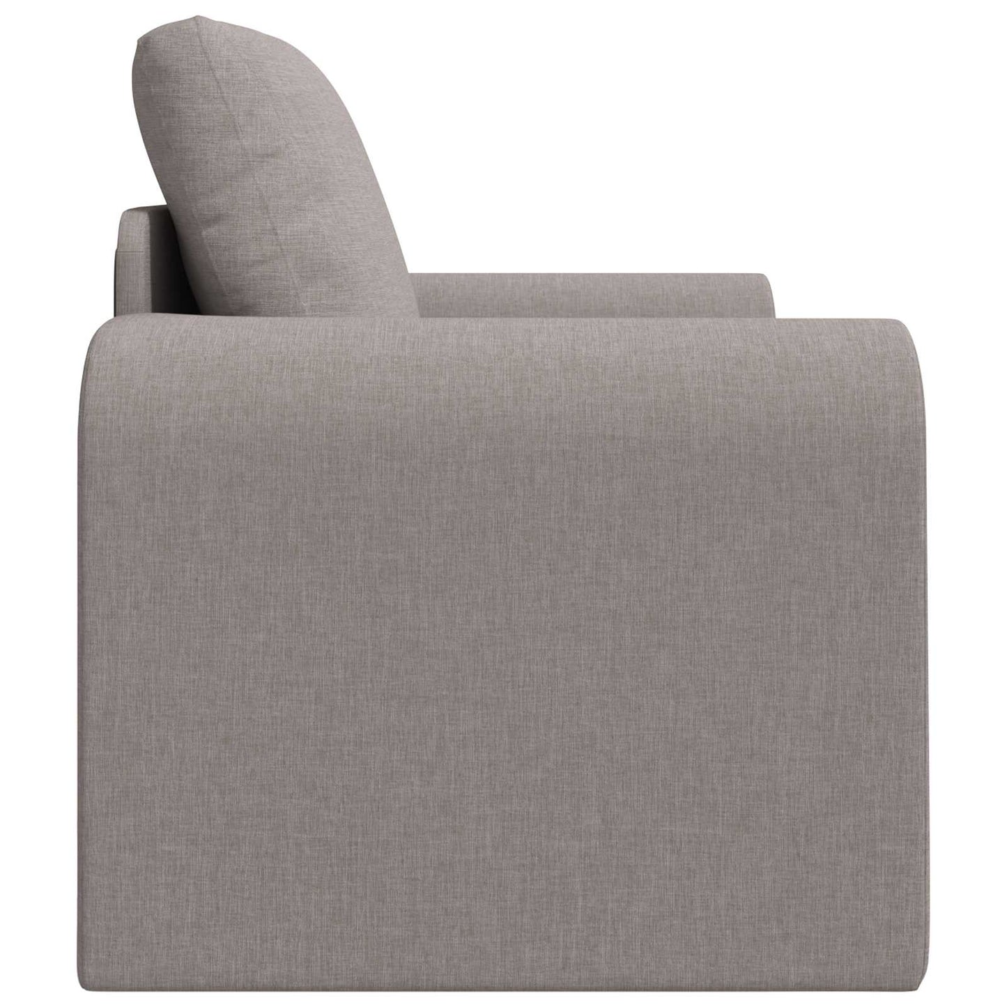 Schlafsofa Taupe 98 x 71 x 83 cm Stoff