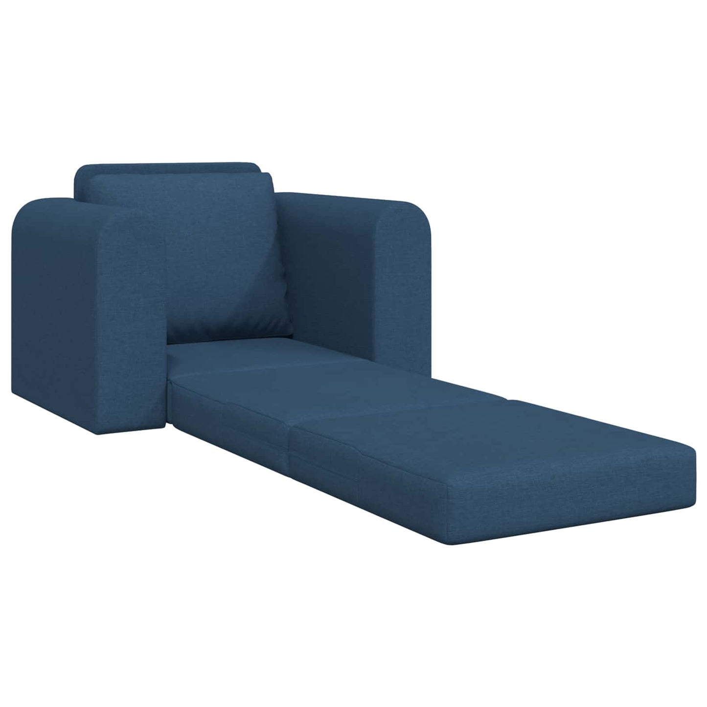 Schlafsofa Blau 98 x 71 x 83 cm Stoff