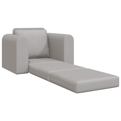 Schlafsofa Wolkengrau 98 x 71 x 83 cm Stoff