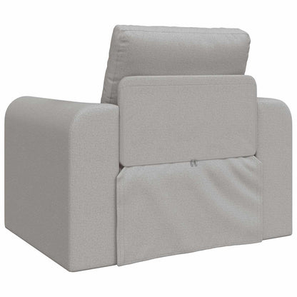 Schlafsofa Wolkengrau 98 x 71 x 83 cm Stoff
