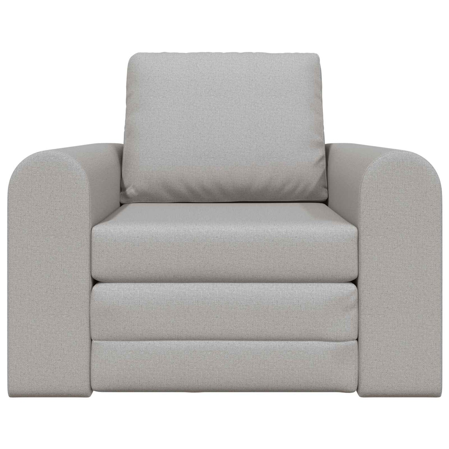 Schlafsofa Wolkengrau 98 x 71 x 83 cm Stoff