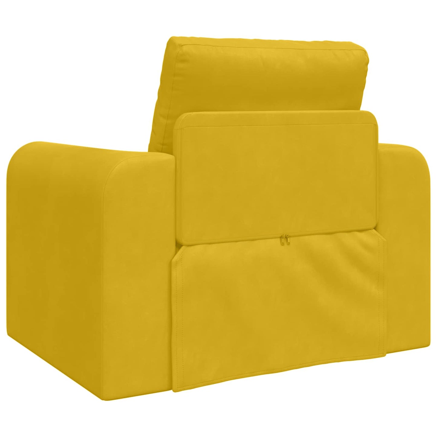 vidaXL Schlafsofa Gelb 98 x 71 x 83 cm Samt