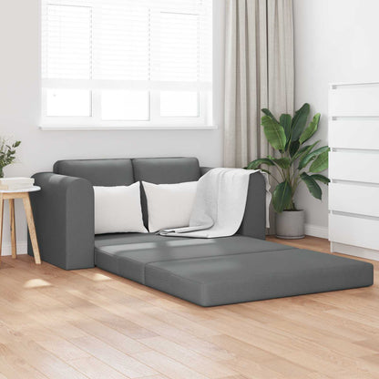 vidaXL Schlafsofa 60cm Dunkelgrau Stoff