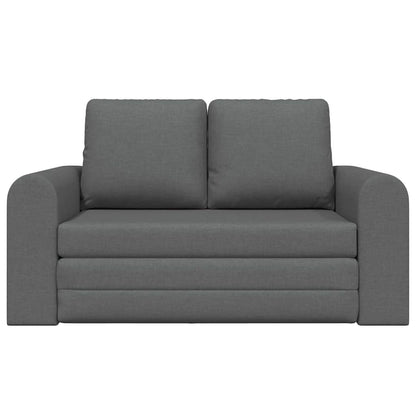 vidaXL Schlafsofa 60cm Dunkelgrau Stoff