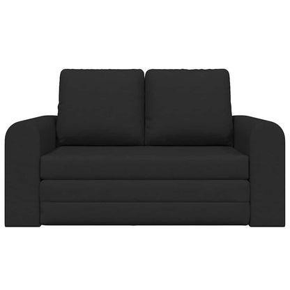 vidaXL Schlafsofa 60cm Schwarz Stoff