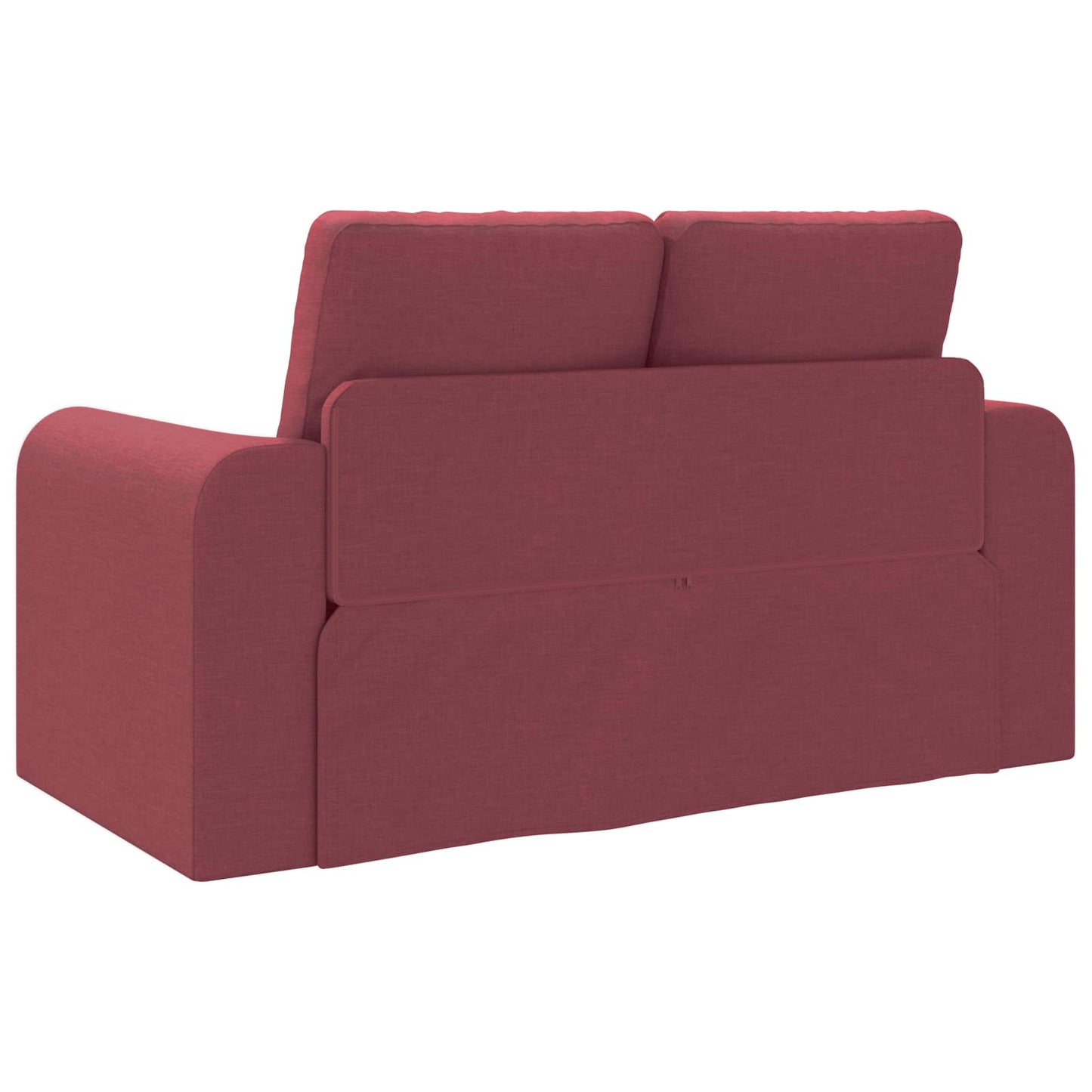 vidaXL Schlafsofa 60cm Weinrot Stoff
