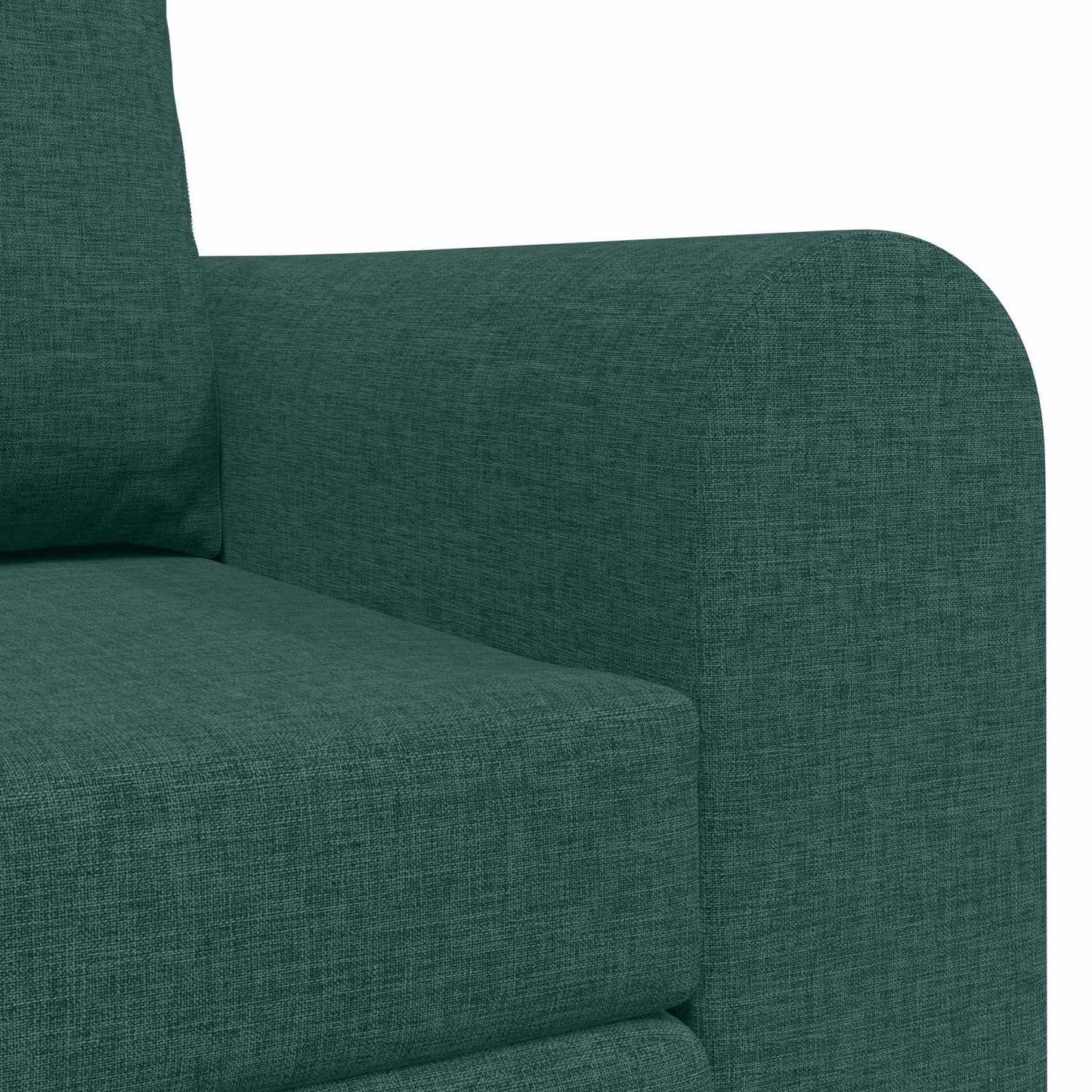 vidaXL Schlafsofa 60cm Dunkelgrün Stoff
