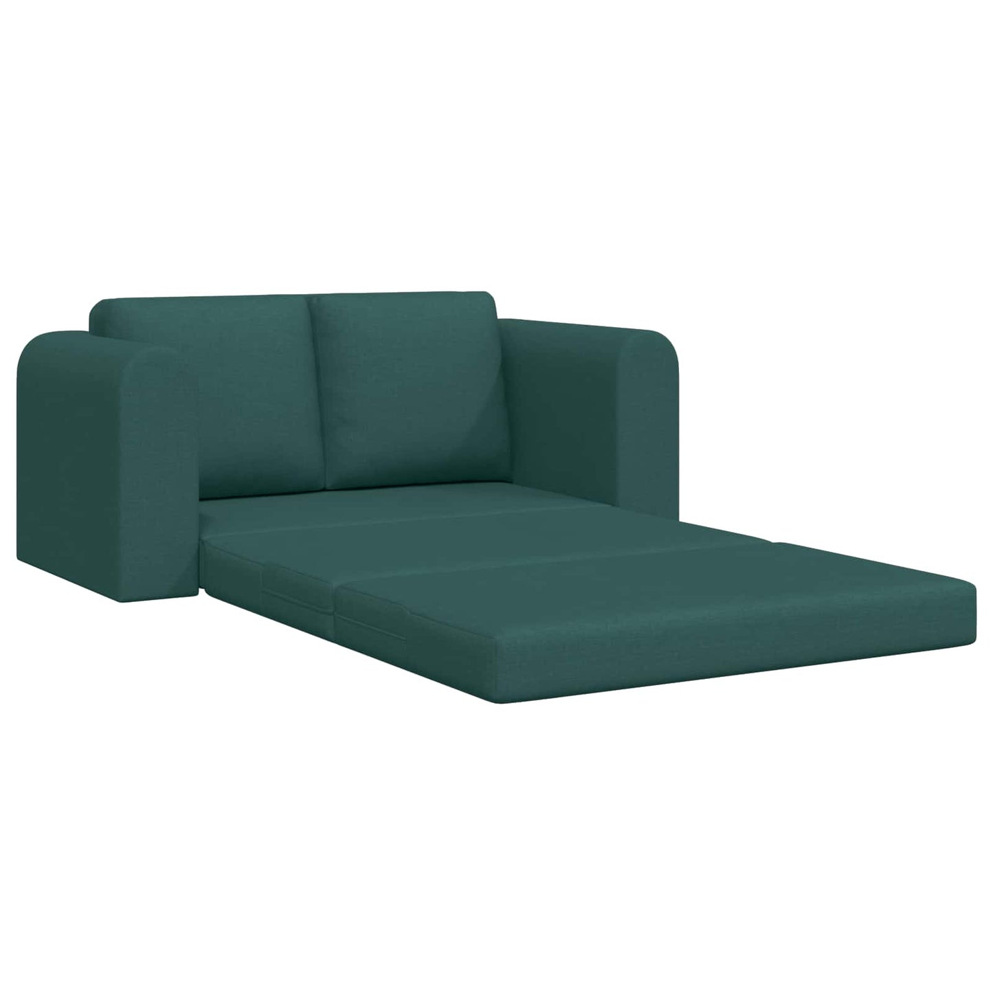 vidaXL Schlafsofa 60cm Dunkelgrün Stoff