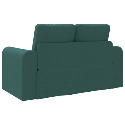 vidaXL Schlafsofa 60cm Dunkelgrün Stoff