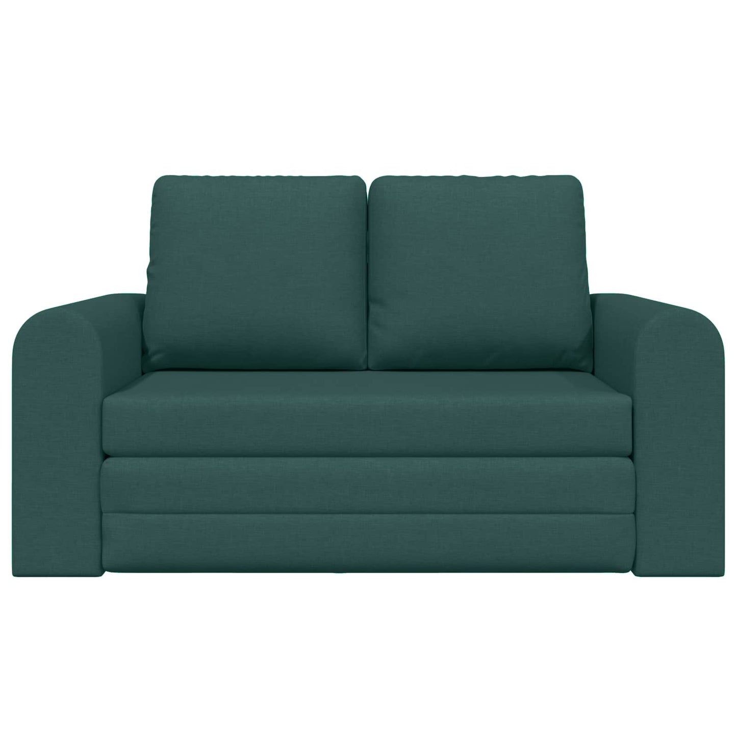 vidaXL Schlafsofa 60cm Dunkelgrün Stoff