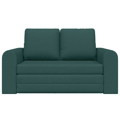 vidaXL Schlafsofa 60cm Dunkelgrün Stoff