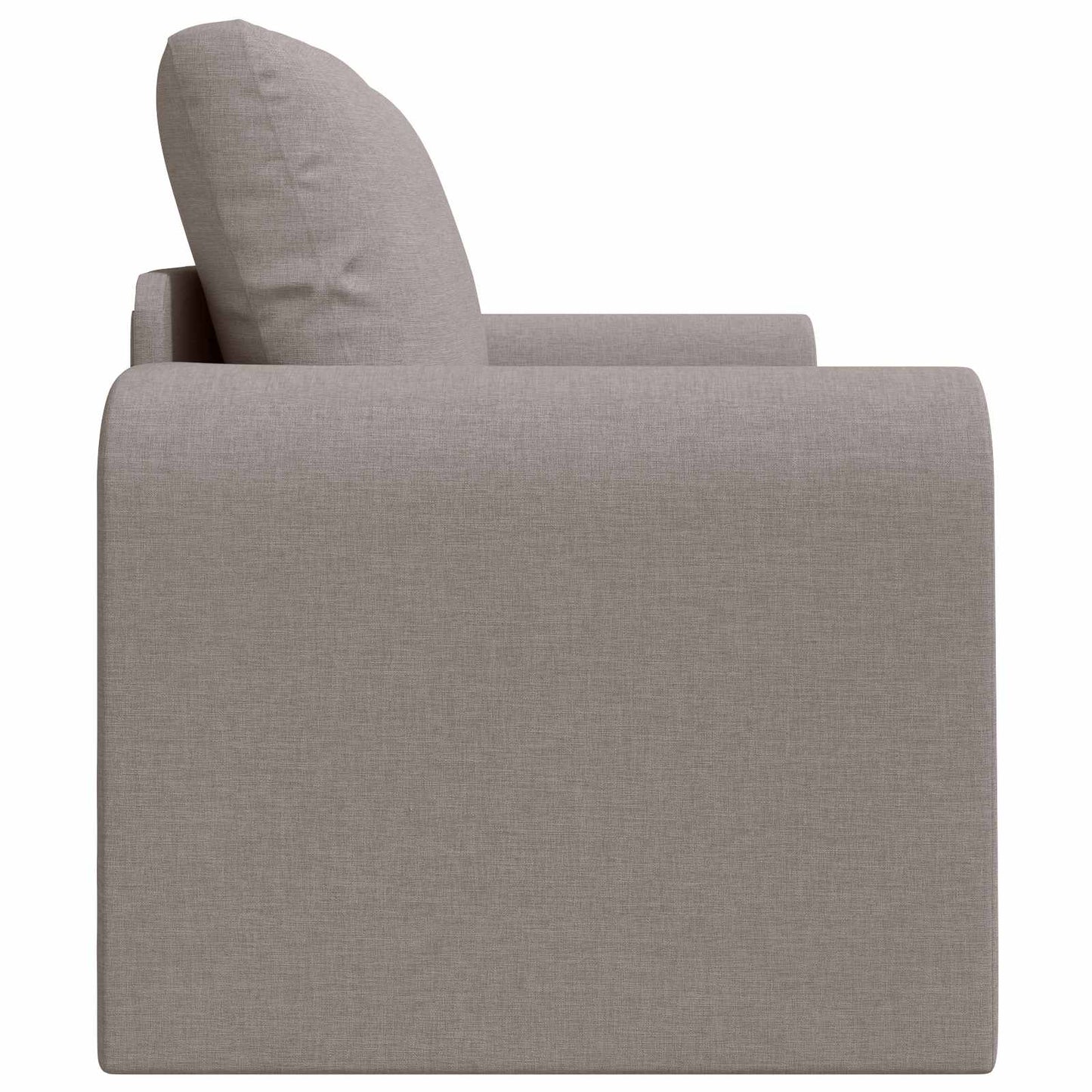 Schlafsofa 60cm Taupe Stoff
