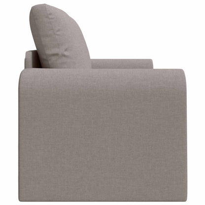 Schlafsofa 60cm Taupe Stoff