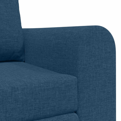 vidaXL Schlafsofa 60cm Blau Stoff