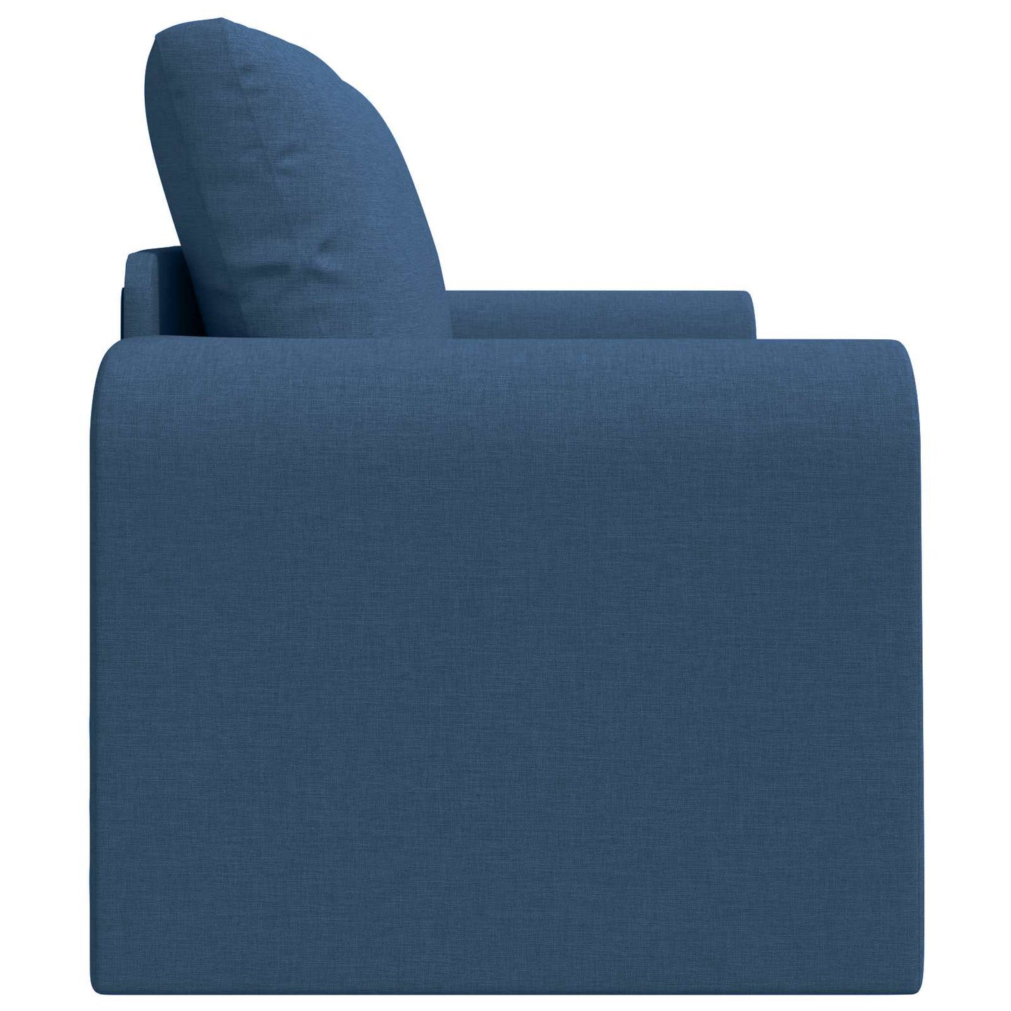 vidaXL Schlafsofa 60cm Blau Stoff