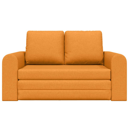 vidaXL Schlafsofa 60cm Dunkelgelb Stoff