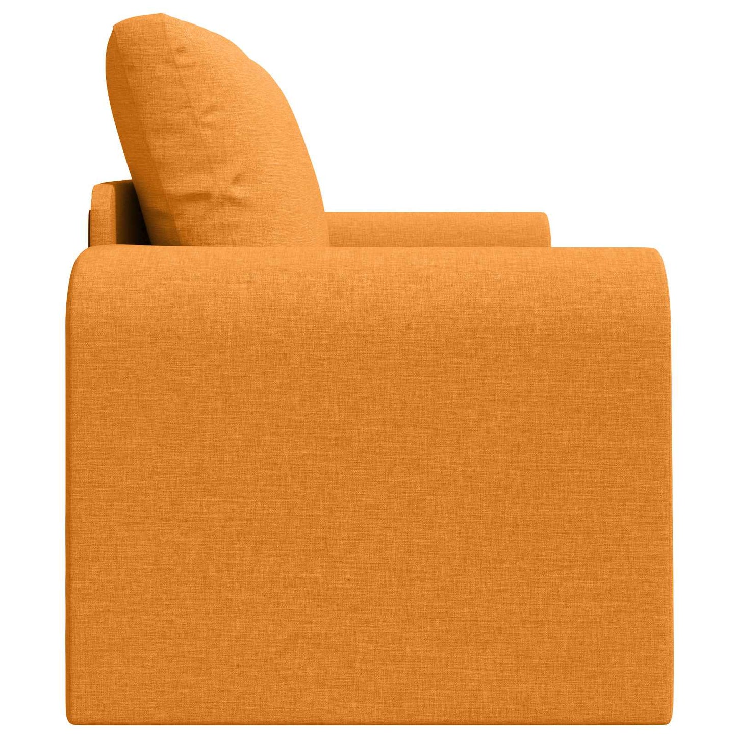 vidaXL Schlafsofa 60cm Dunkelgelb Stoff