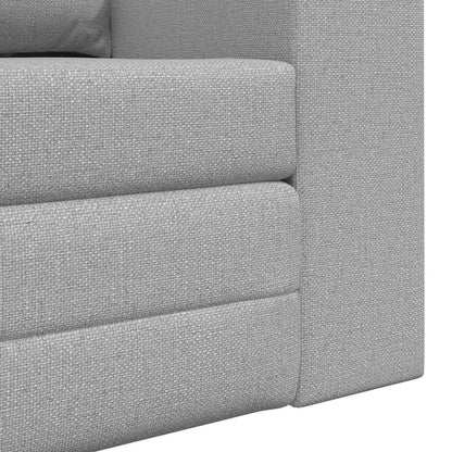 Schlafsofa 60cm Wolkengrau Stoff