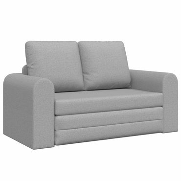 vidaXL Canapé-lit 60 cm Gris nuage Tissu