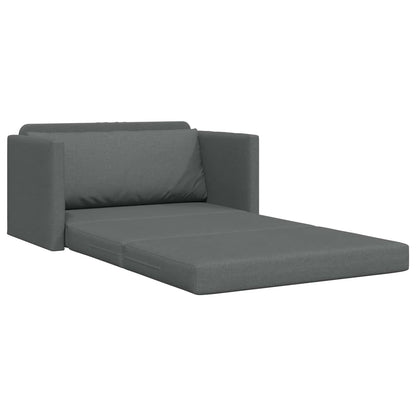 Schlafsofa 110cm Dunkelgrau Stoff