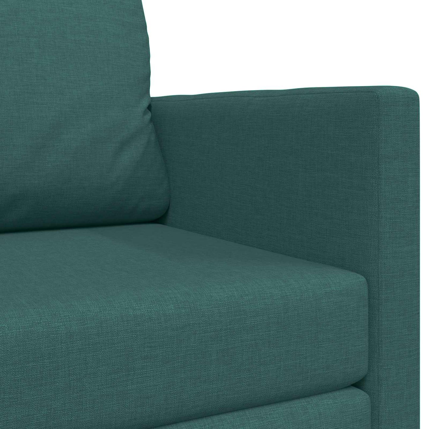 vidaXL Canapé-lit 110 cm Vert foncé Tissu
