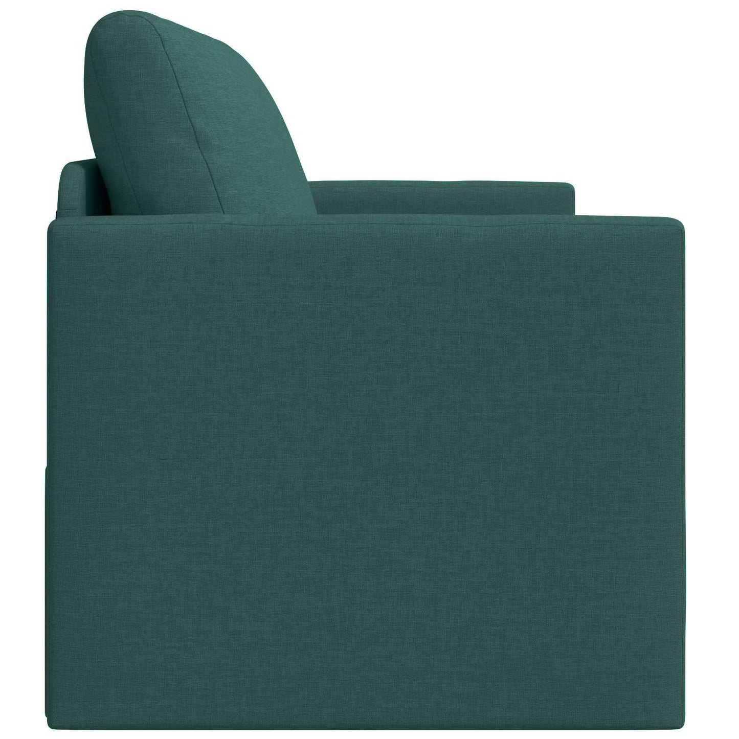 vidaXL Canapé-lit 110 cm Vert foncé Tissu