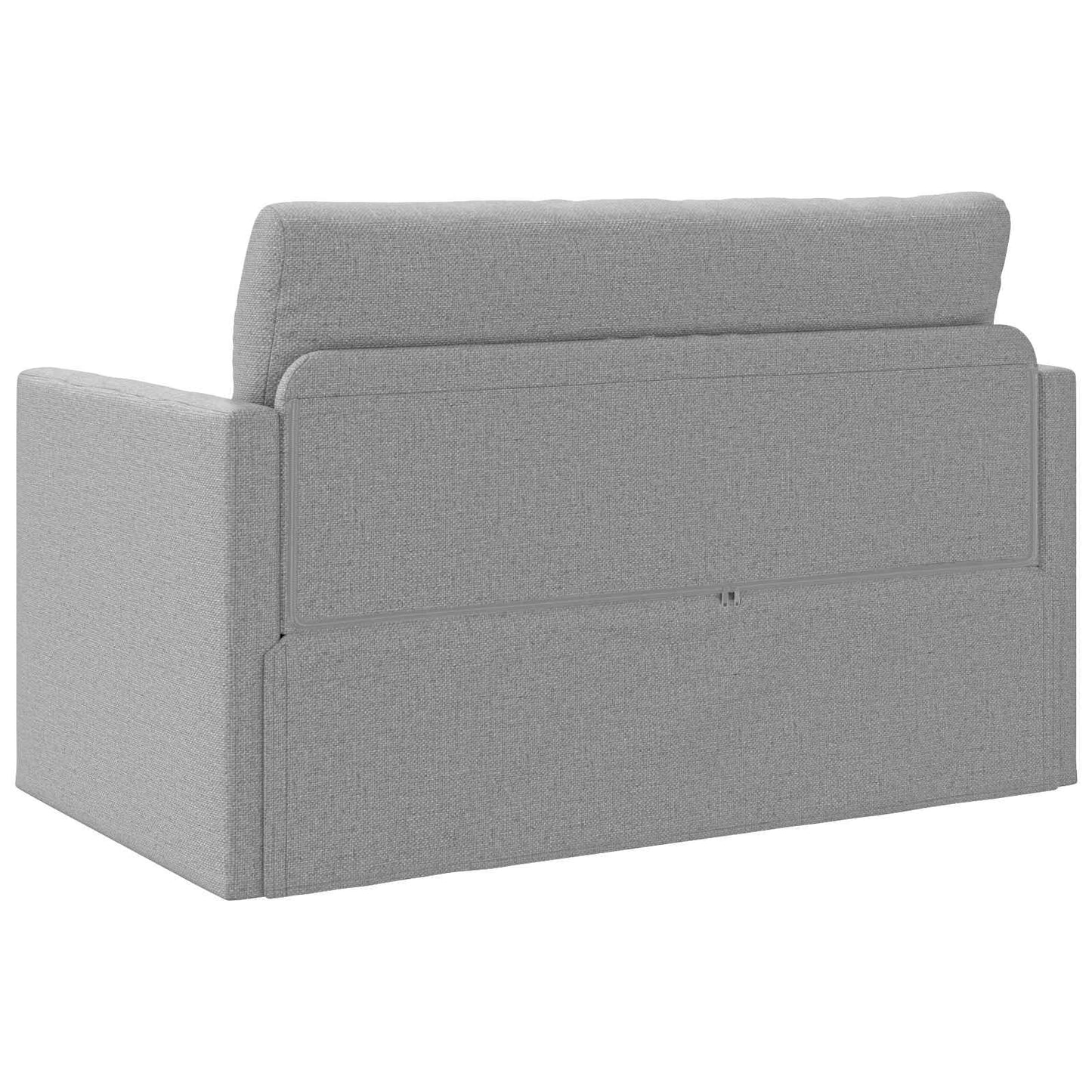 vidaXL Schlafsofa 110cm Wolkengrau Stoff