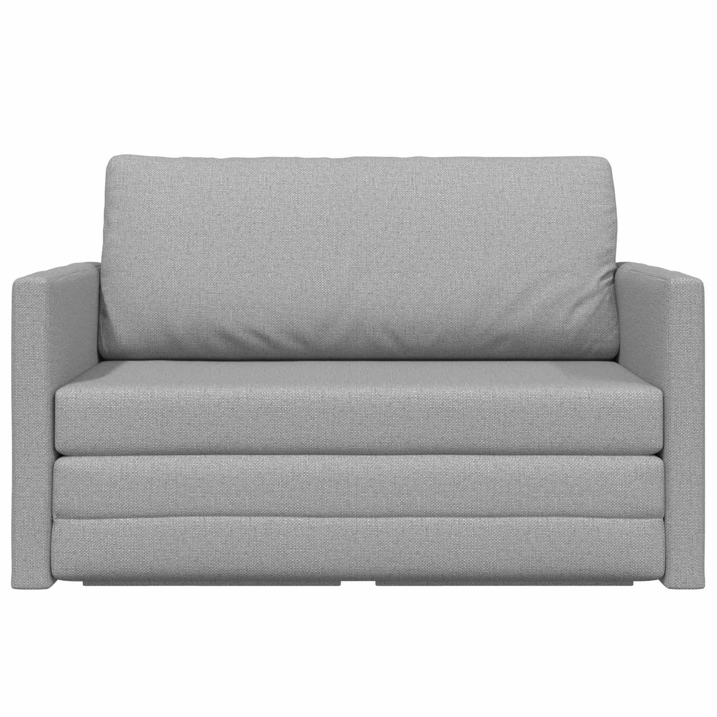 vidaXL Schlafsofa 110cm Wolkengrau Stoff