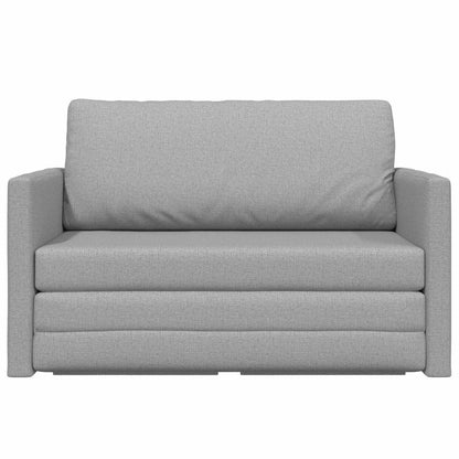 vidaXL Schlafsofa 110cm Wolkengrau Stoff