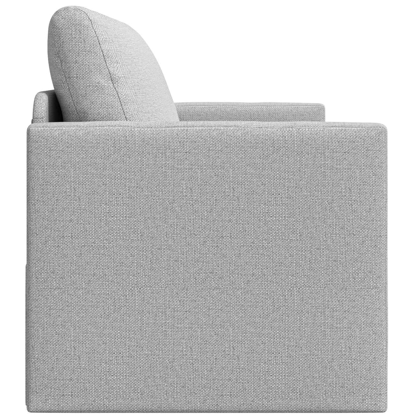 vidaXL Schlafsofa 110cm Wolkengrau Stoff