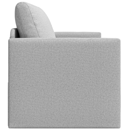 vidaXL Schlafsofa 110cm Wolkengrau Stoff