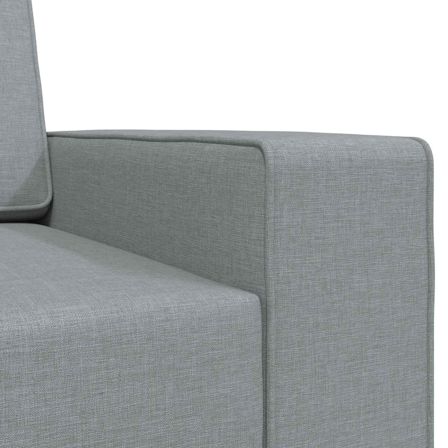 vidaXL Schlafsofa 200cm Hellgrau Stoff