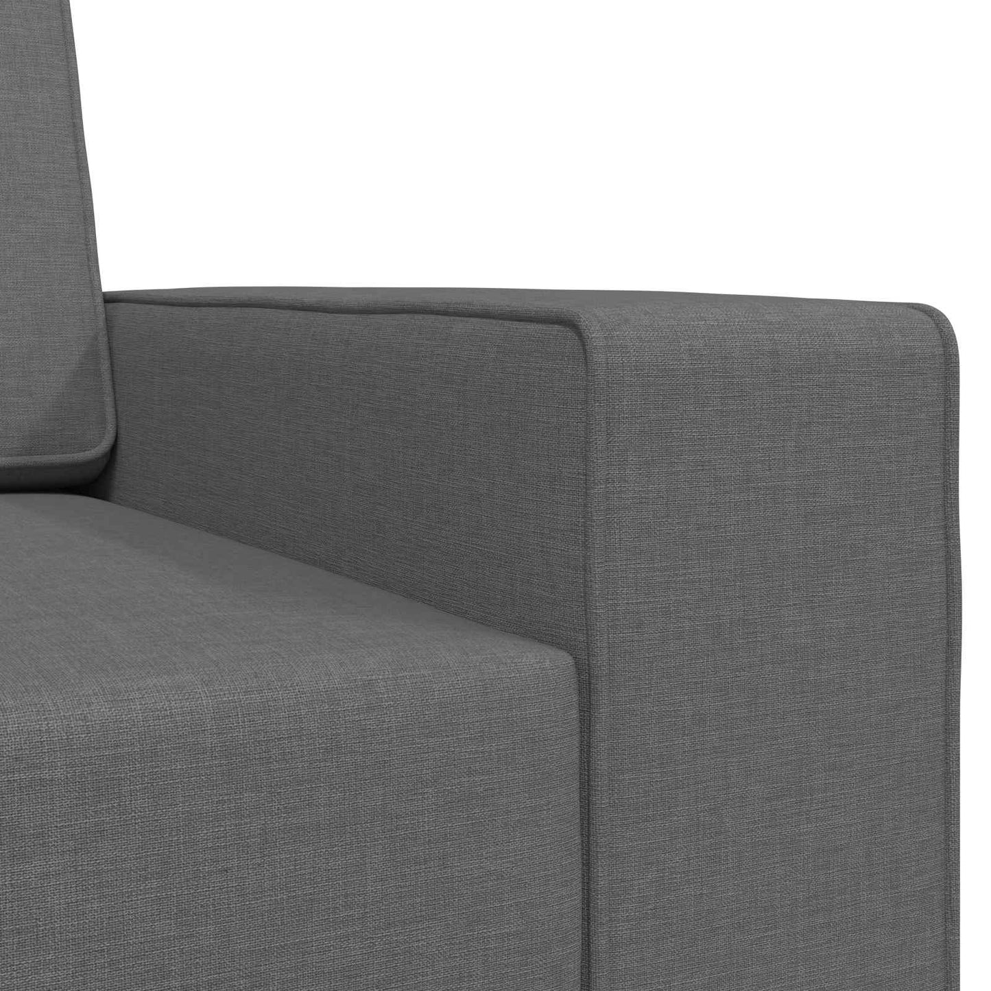 vidaXL Schlafsofa 200cm Dunkelgrau Stoff