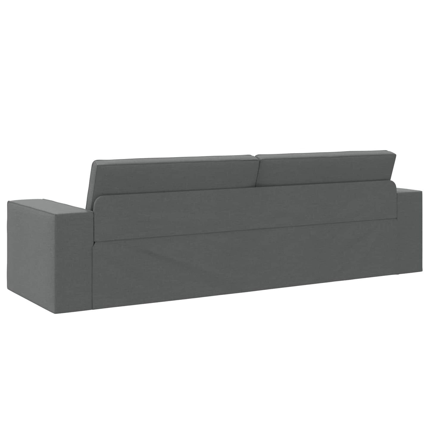 vidaXL Schlafsofa 200cm Dunkelgrau Stoff