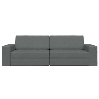 vidaXL Schlafsofa 200cm Dunkelgrau Stoff