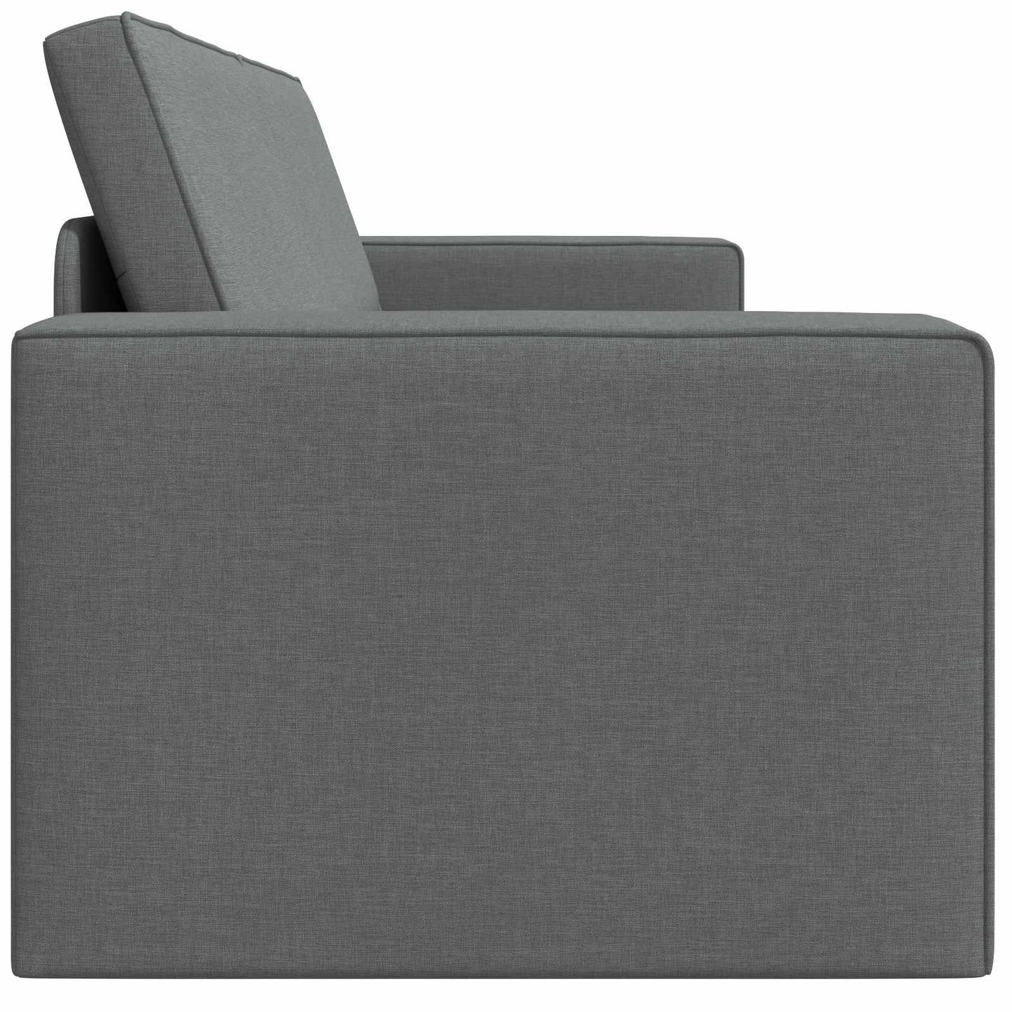 vidaXL Schlafsofa 200cm Dunkelgrau Stoff