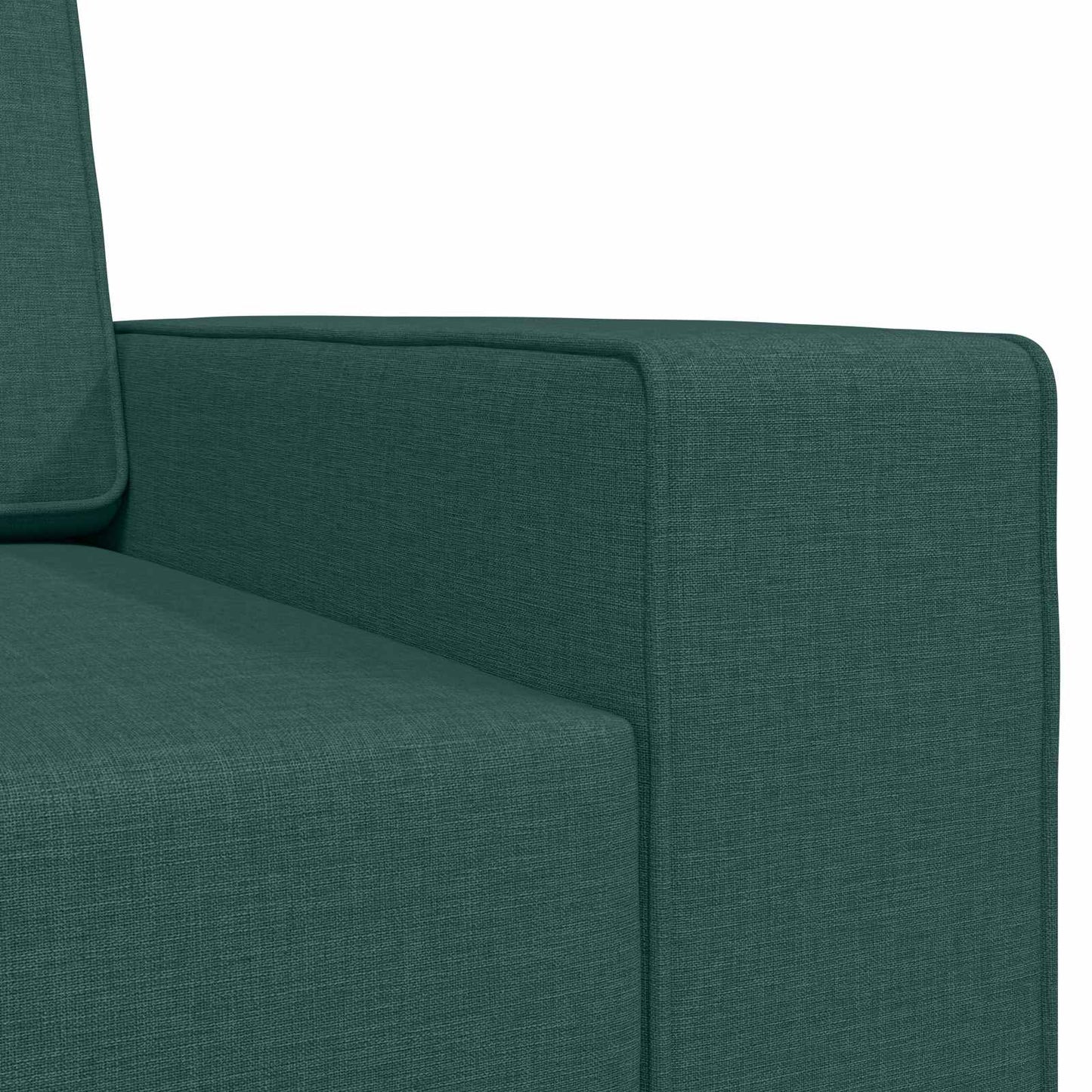 vidaXL Schlafsofa 200cm Dunkelgrün Stoff