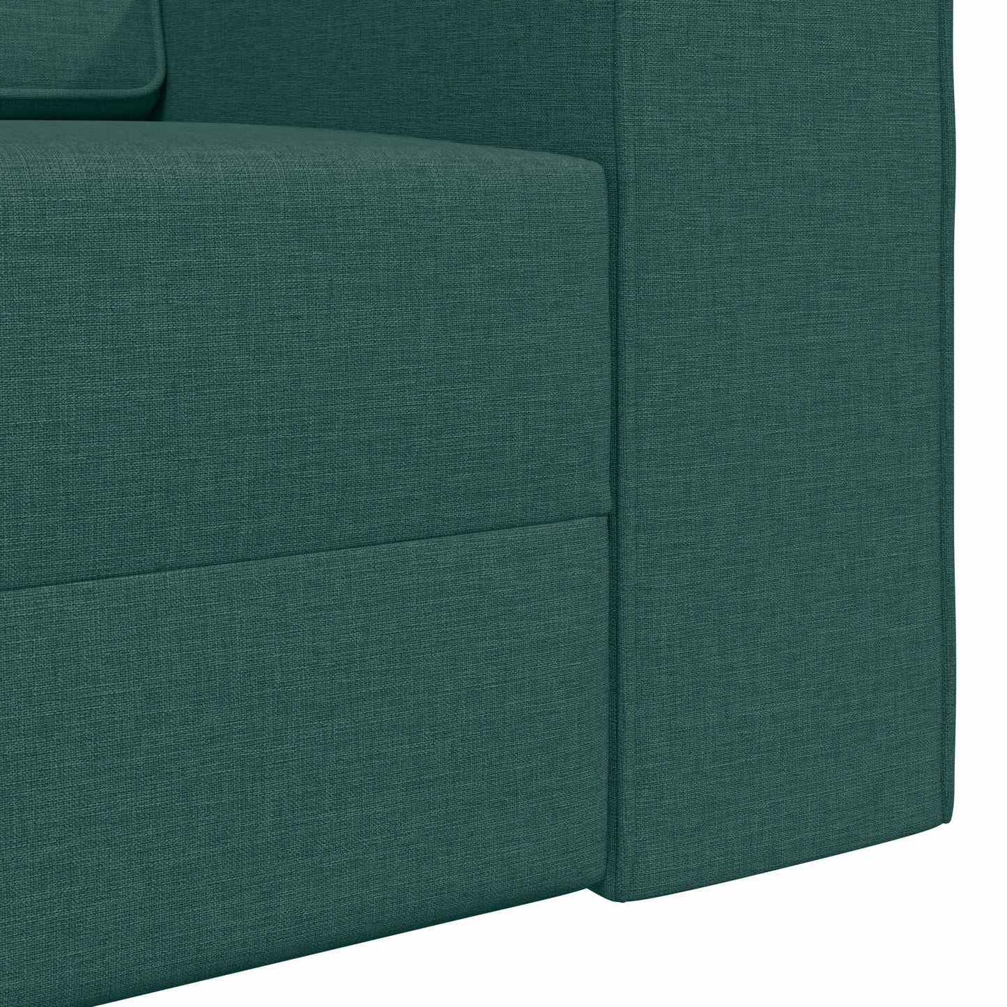 vidaXL Schlafsofa 200cm Dunkelgrün Stoff